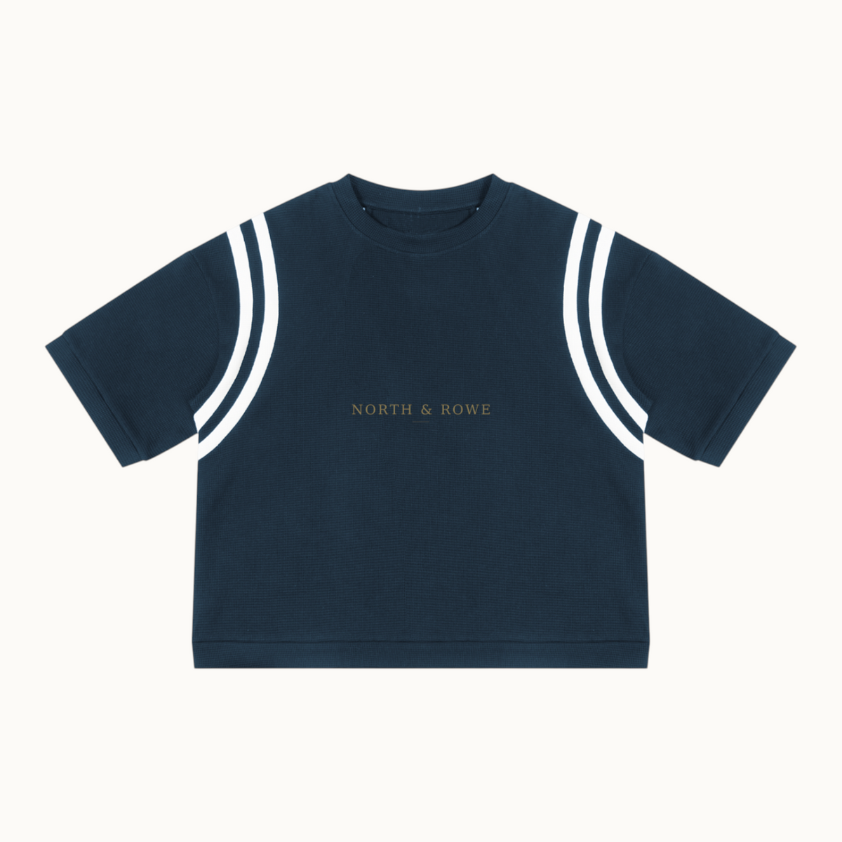 North & Rowe Short Sleeve Athletic Crewneck Top