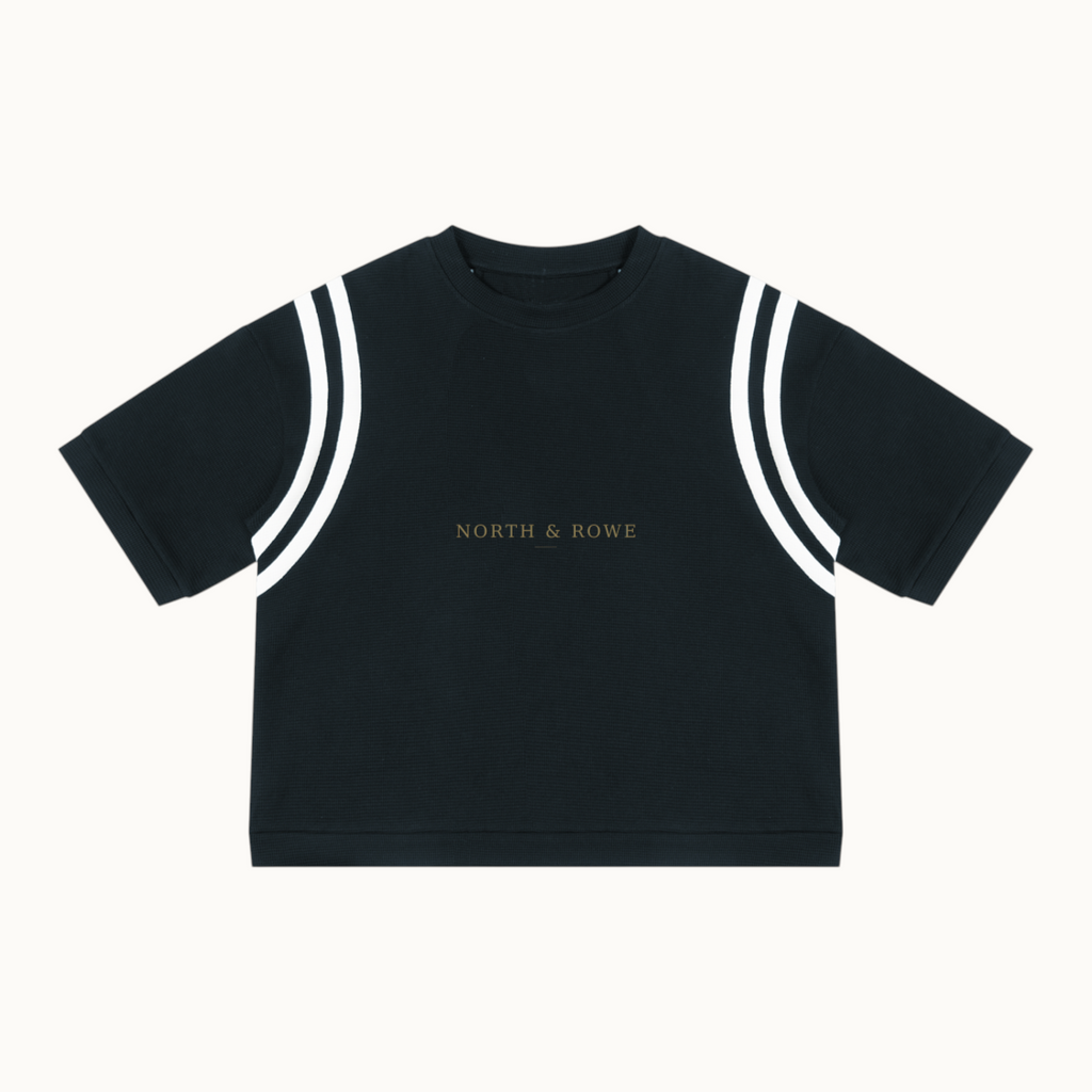 North & Rowe Short Sleeve Athletic Crewneck Top