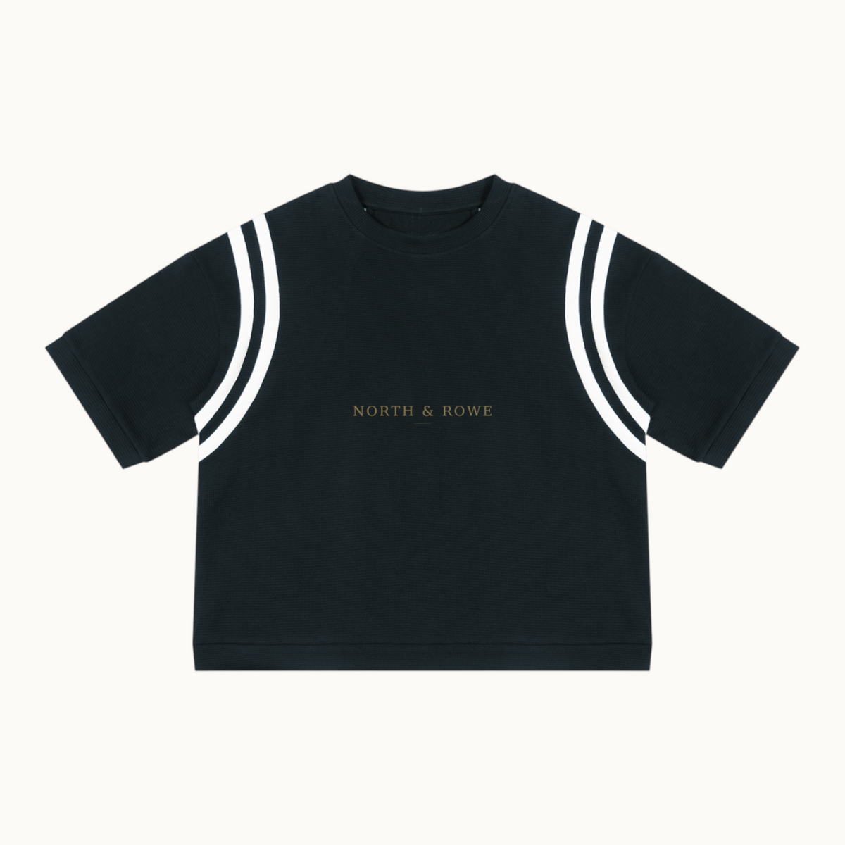 North & Rowe Short Sleeve Athletic Crewneck Top