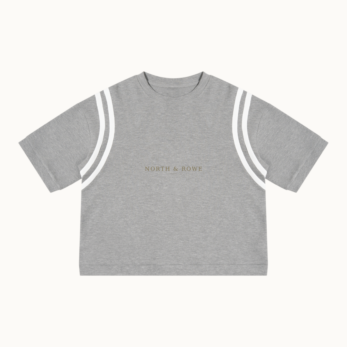 North & Rowe Short Sleeve Athletic Crewneck Top